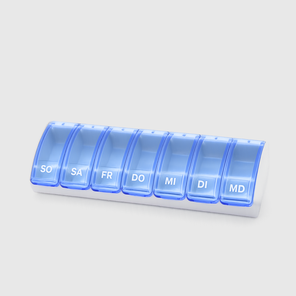 7-Wochentage Tabletten-Organizer