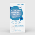 3-in-1 Corona- und Grippetest (1 Test-Kit)