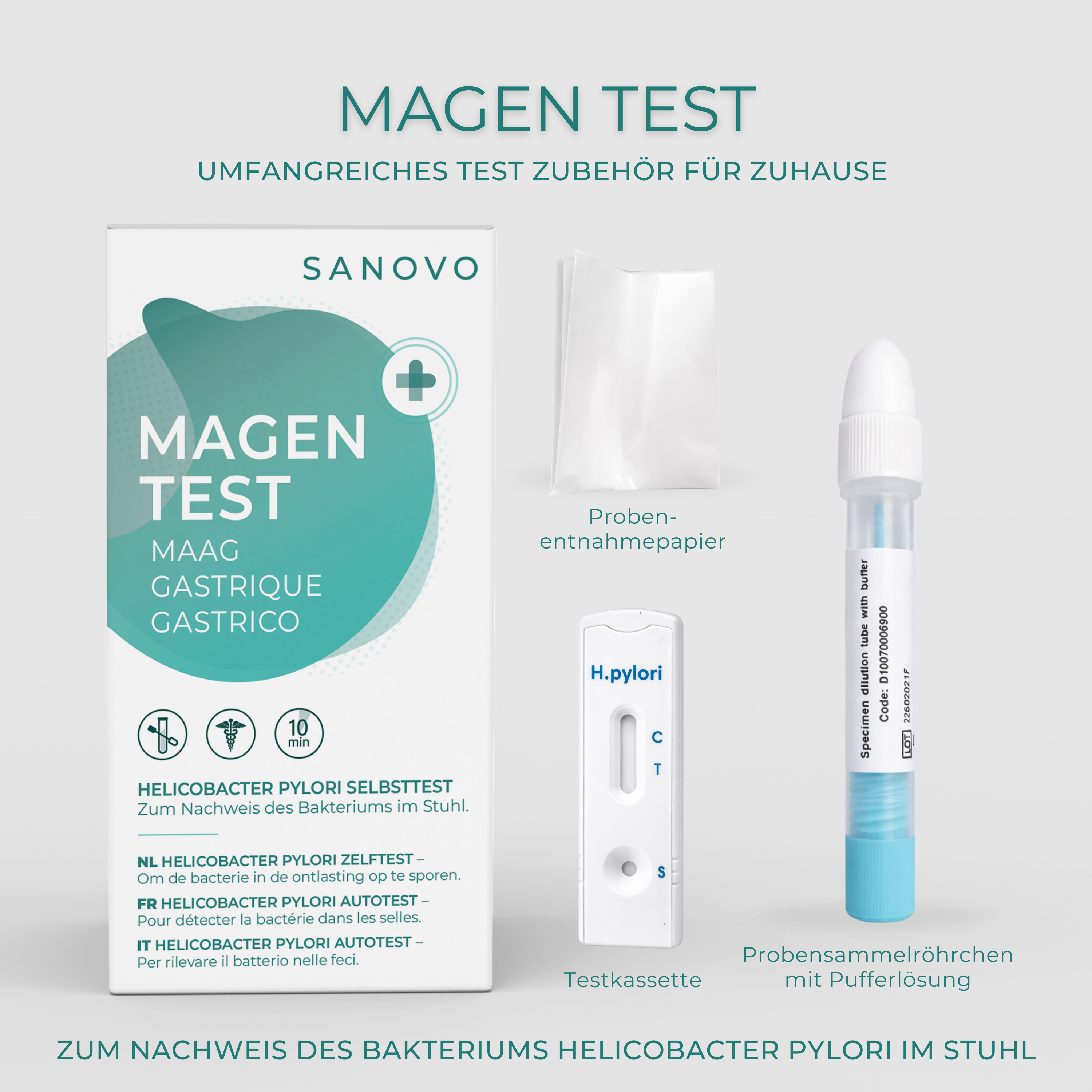 Magen Test (Helicobacter Pylori)
