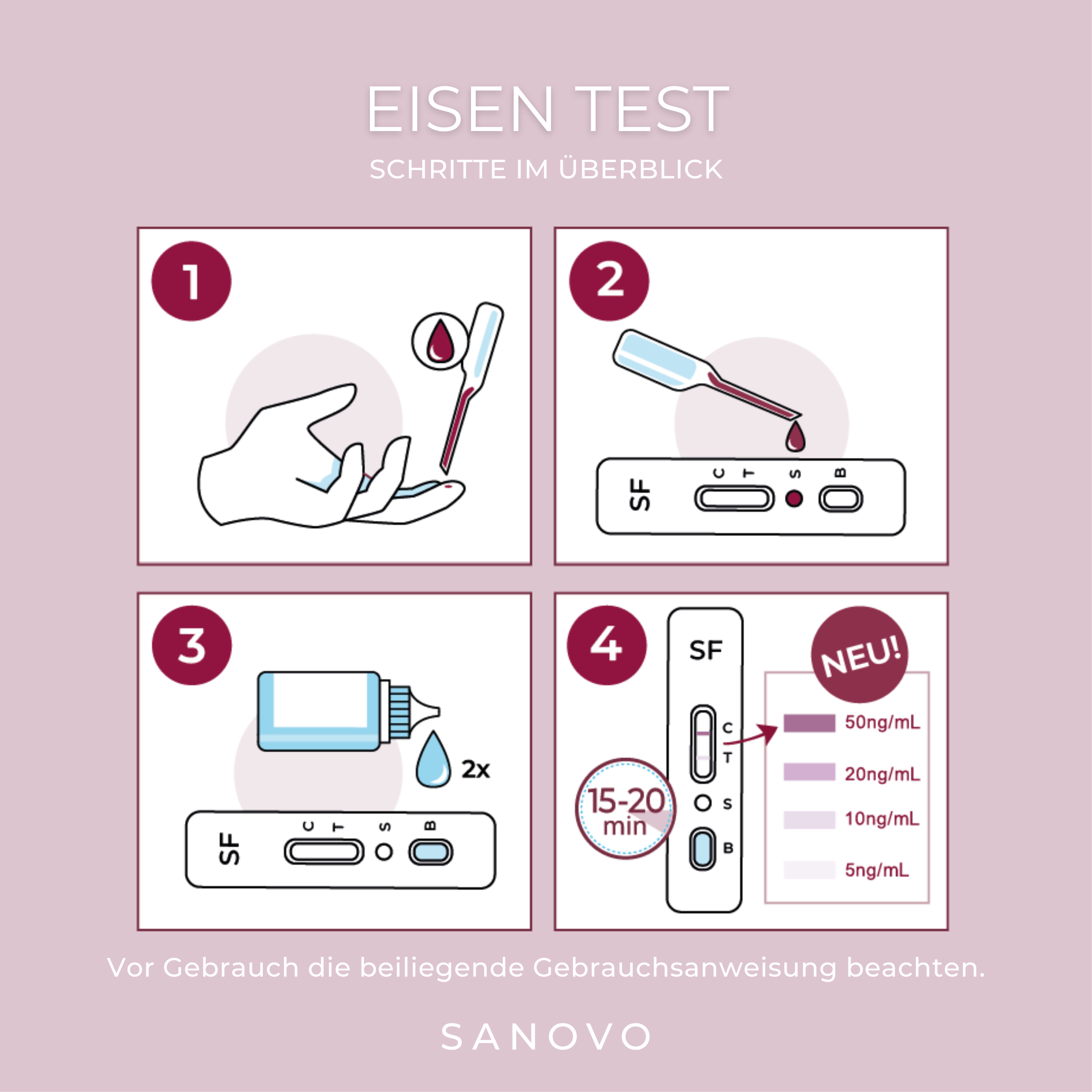 Eisen Test (Ferritin)