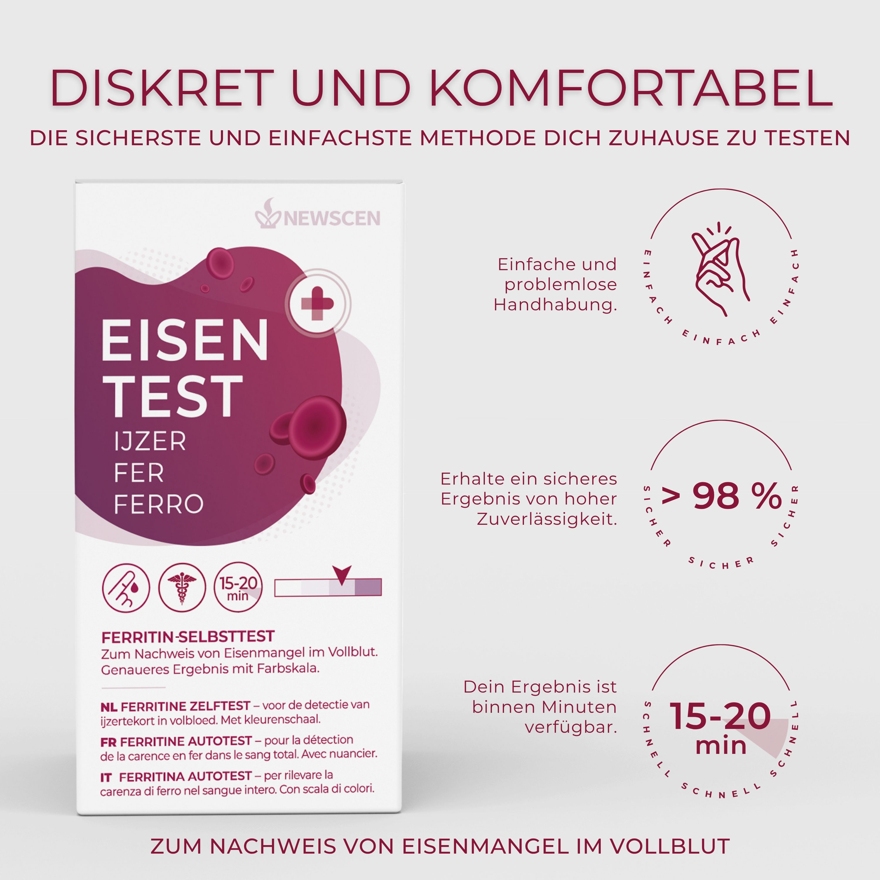 Eisentest (Ferritin)