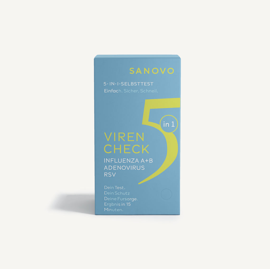 5-in-1 Viren Check Kombi-Schnelltest